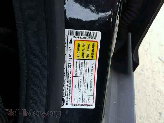 2012 FORD FOCUS - VIN: 1FAHP3J21CL335759 - Photo 10