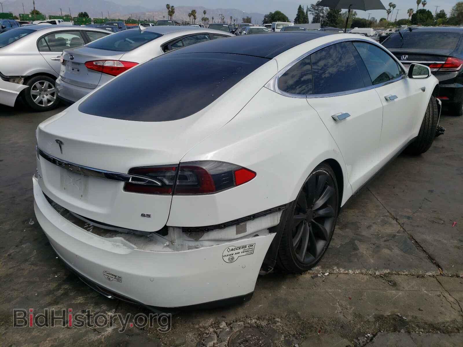 2015 TESLA MODEL S - VIN: 5YJSA1E10FF119965 - Фото 4