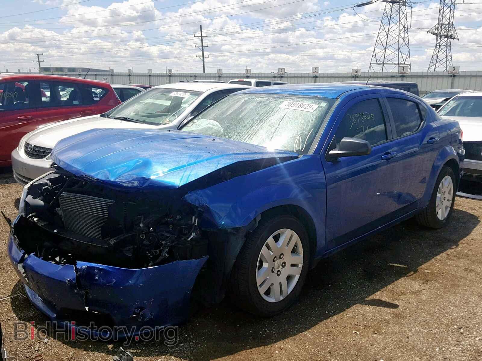 2013 DODGE AVENGER - VIN: 1C3CDZAB3DN585966 - Фото 2