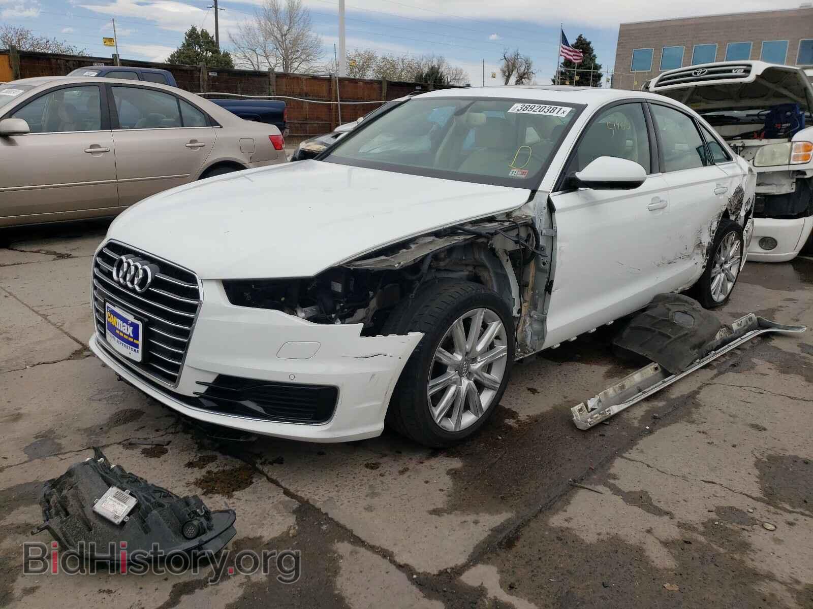 2016 AUDI A6 - VIN: WAUGFAFC8GN013531 - Photo 2