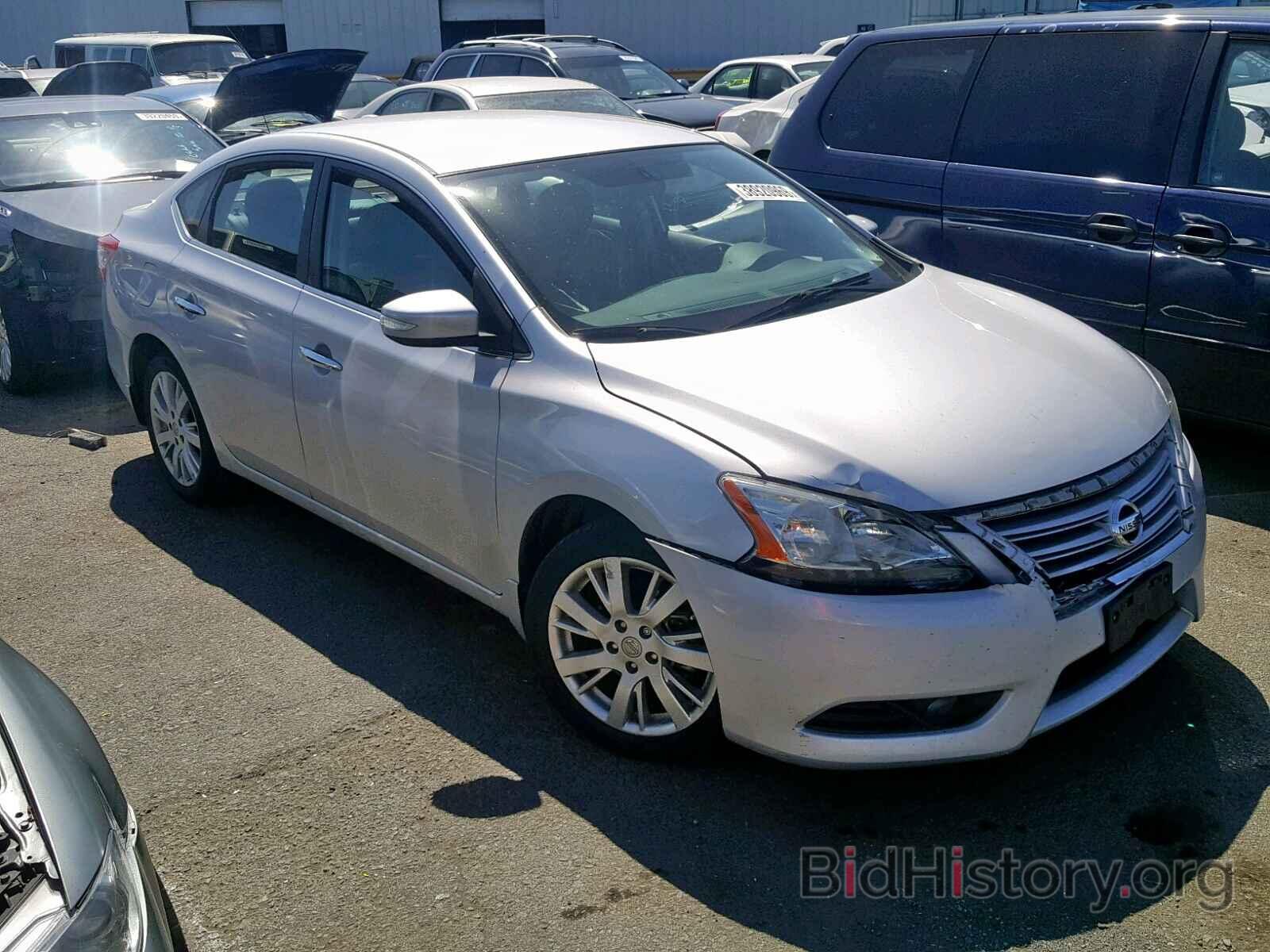 Photo 3N1AB7AP8DL641735 - NISSAN SENTRA 2013