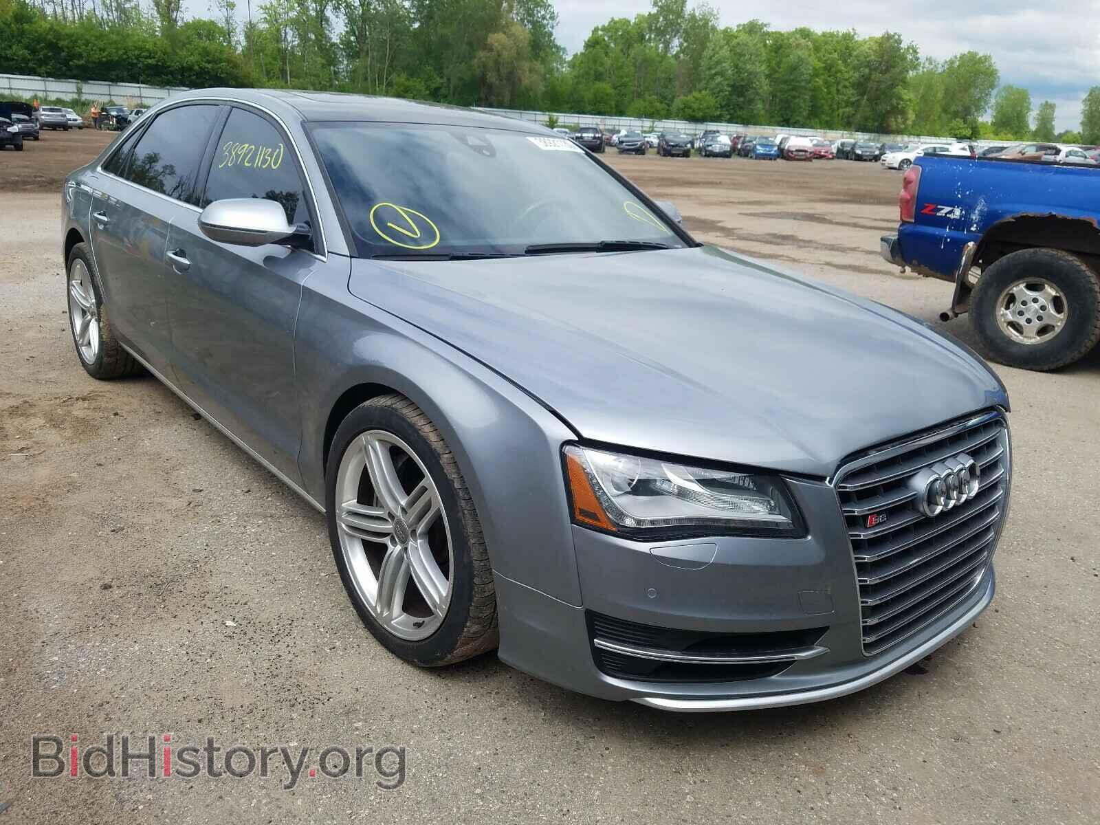 Photo WAUR2AFD3DN019522 - AUDI A8 2013