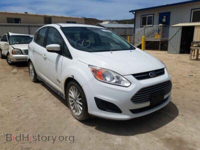 2015 Ford CMAX C-Max SE, white — VIN 1FADP5AU3FL113546, Copart