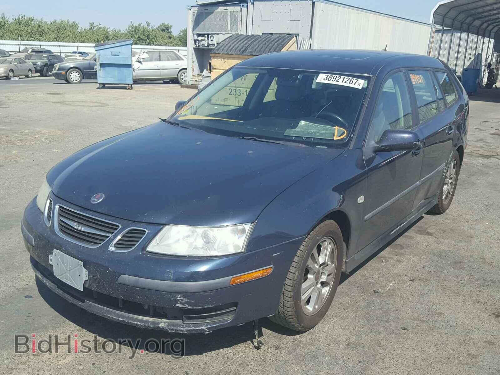 2007 SAAB 9 3 - VIN: YS3FD59Y771107502 - Фото 2