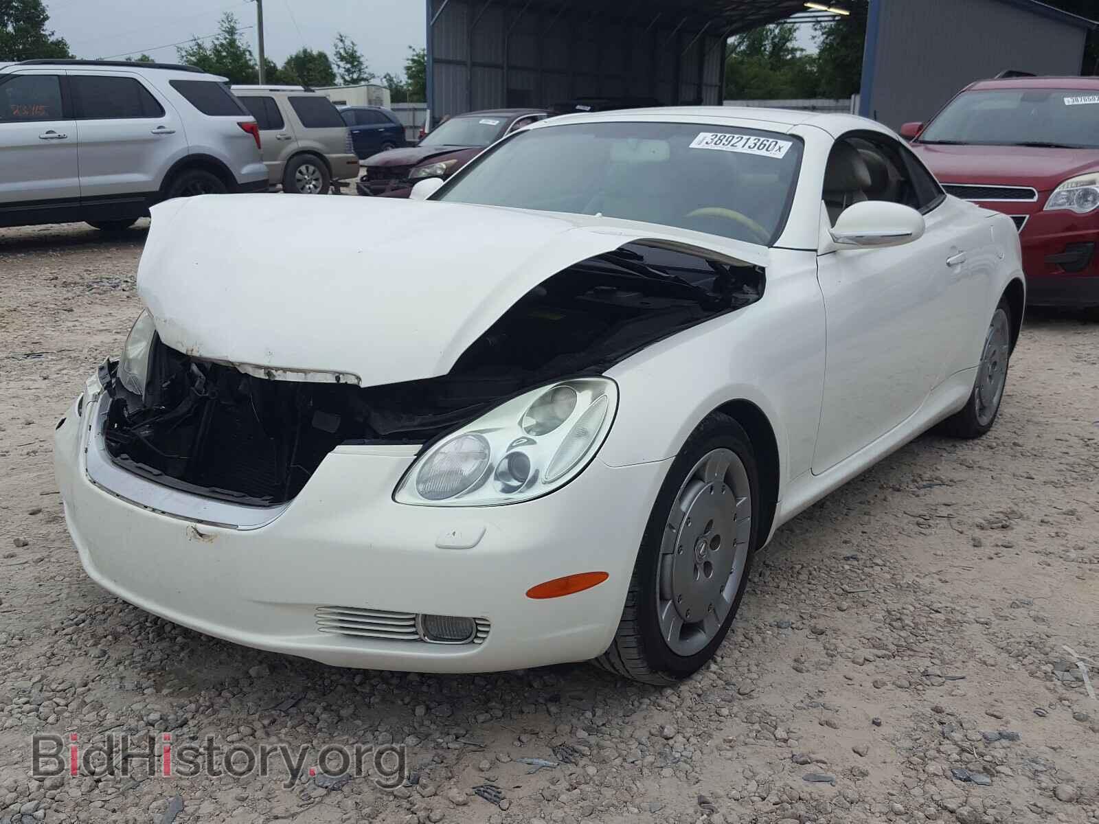2003 LEXUS SC430 - VIN: JTHFN48Y230046610 - Фото 2