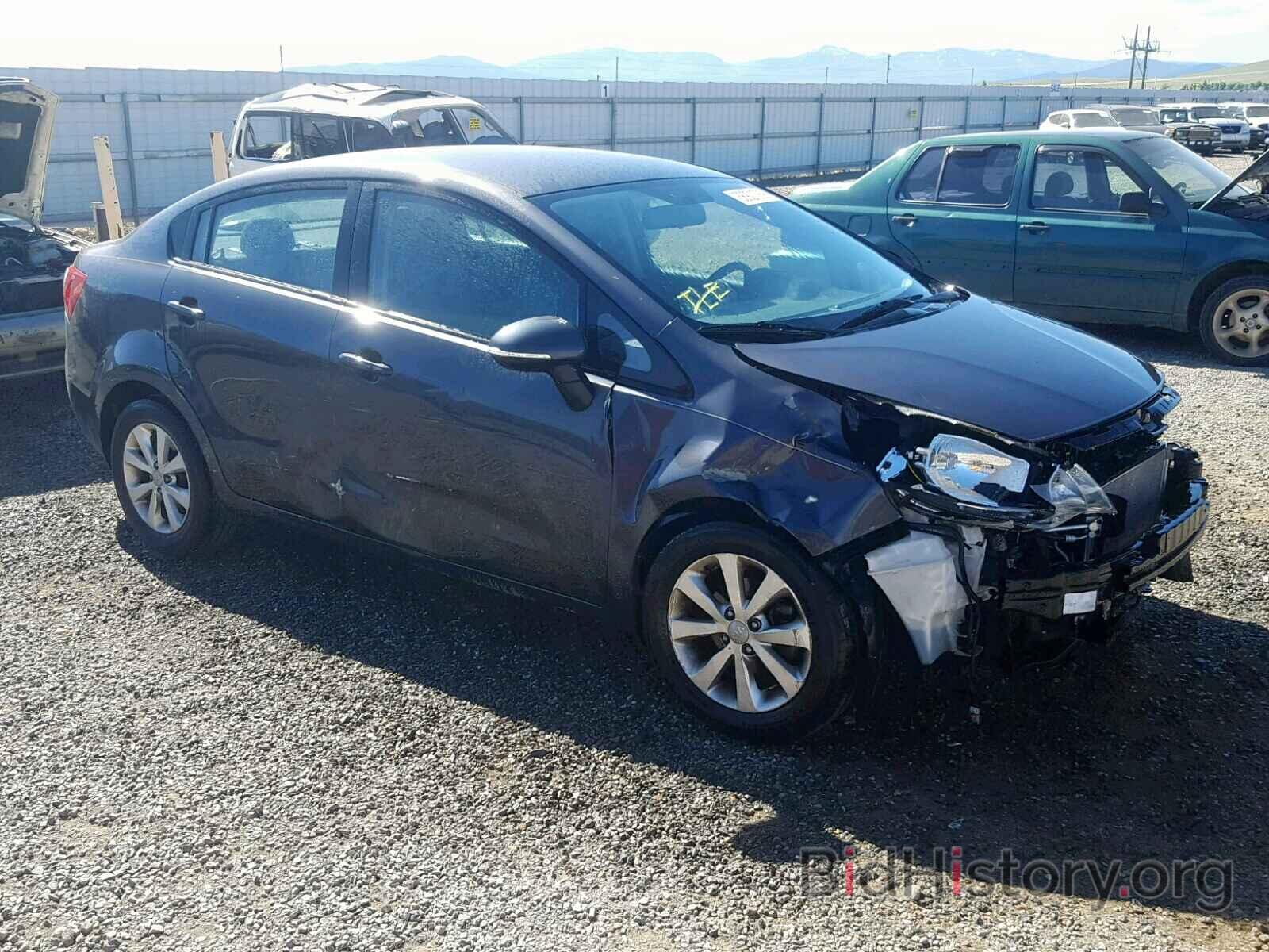 Photo KNADN4A38D6114301 - KIA RIO EX 2013