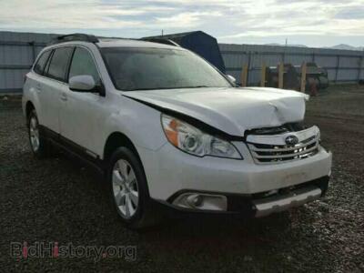 2011 Subaru OUTBACK Outback 2., белый — VIN 4S4BRBLC1B3332221, Copart
