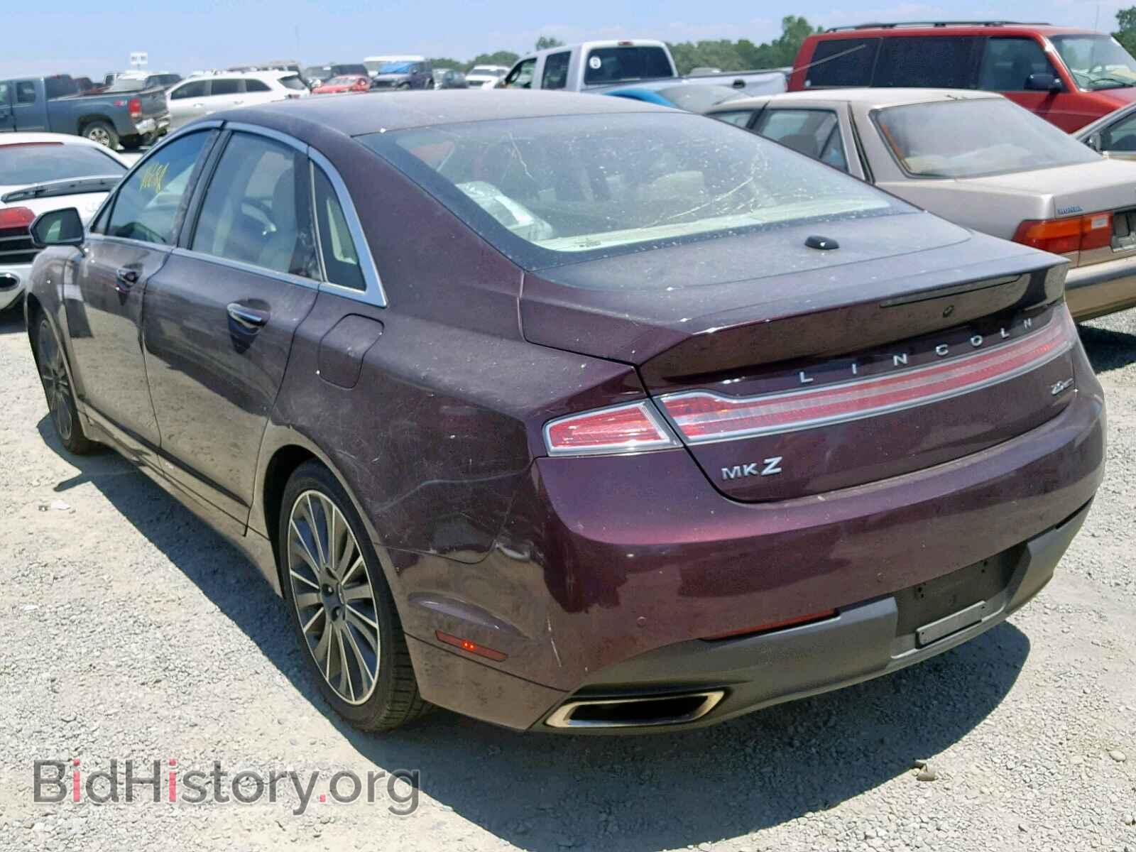 2013 LINCOLN MKZ - VIN: 3LN6L2G95DR809917 - Фото 3