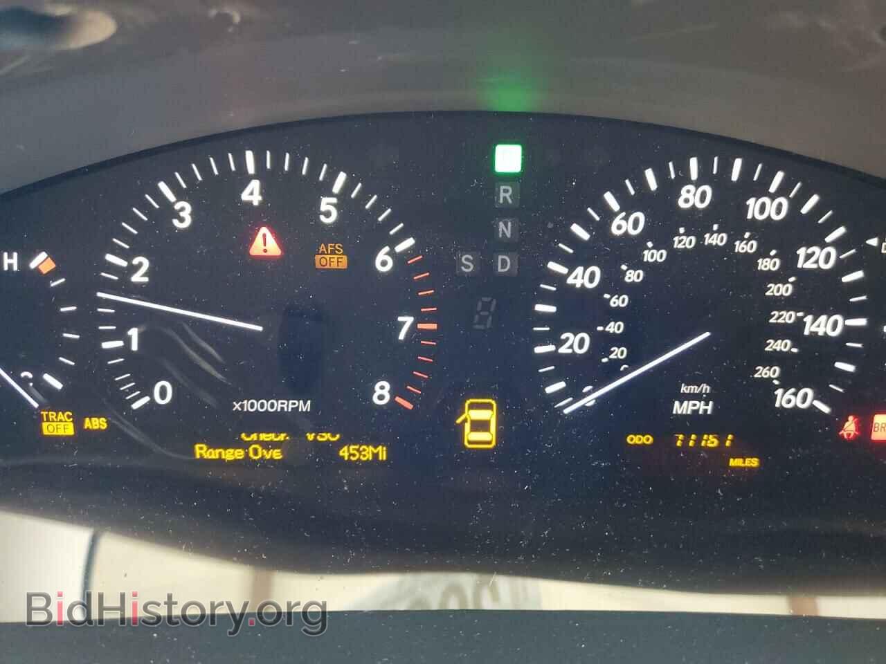 2006 LEXUS LS430 - VIN: JTHBN36FX65031676 - Фото 9