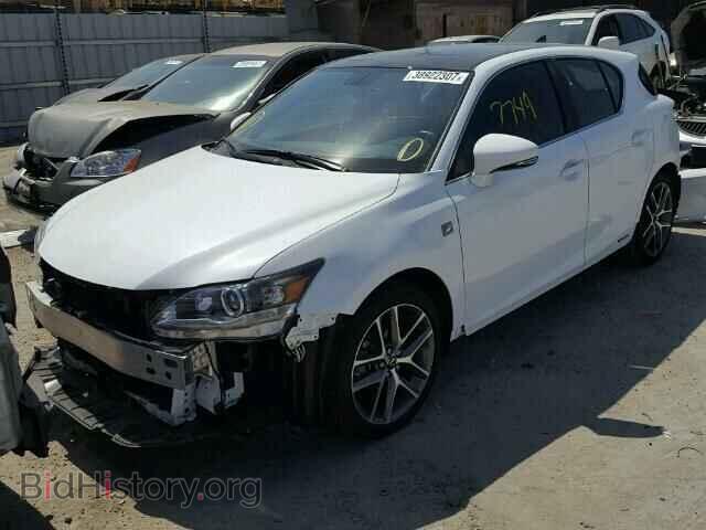 2016 LEXUS CT 200 - VIN: JTHKD5BH8G2257823 - Фото 2