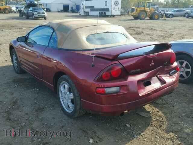 2001 MITSUBISHI ECLIPSE - VIN: 4A3AE35G81E002514 - Фото 3
