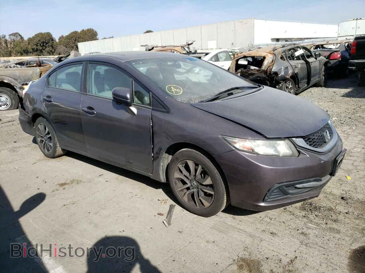 2014 HONDA CIVIC - VIN: 19XFB2F84EE247081 - Фото 4