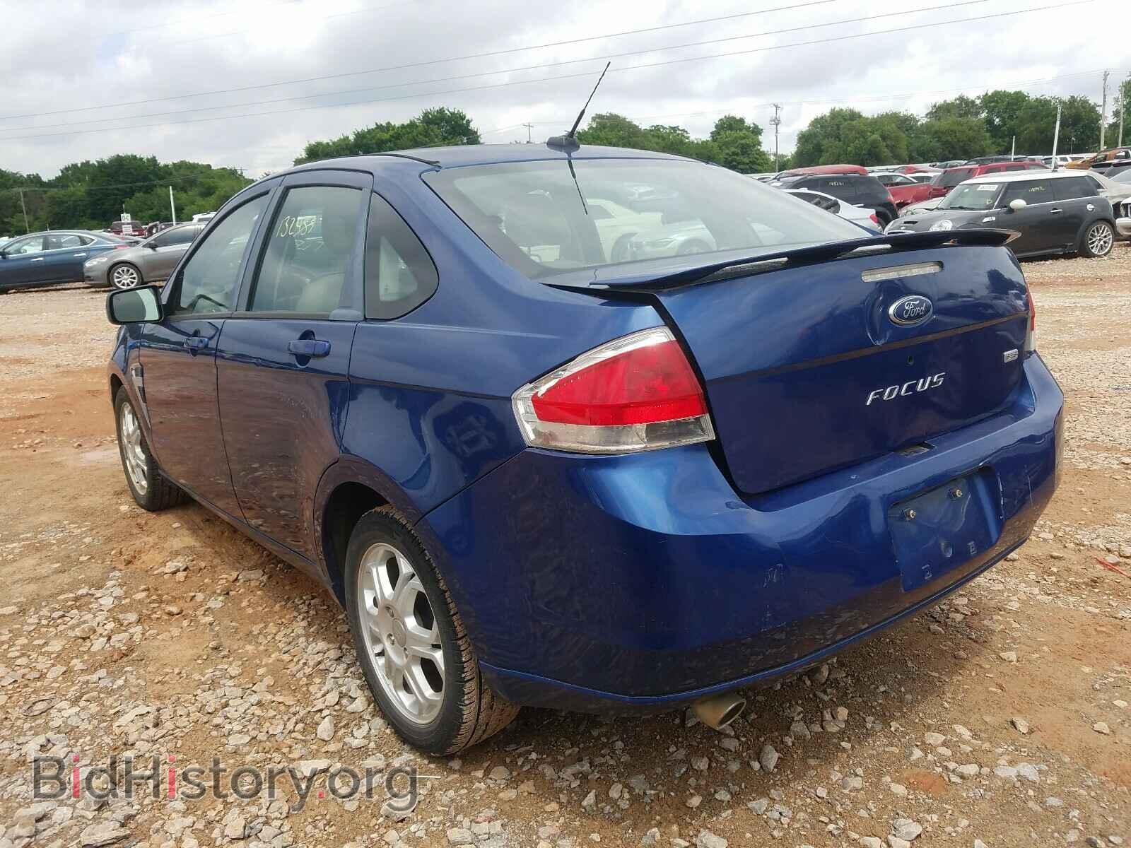 2008 FORD FOCUS - VIN: 1FAHP35N28W287764 - Фото 3