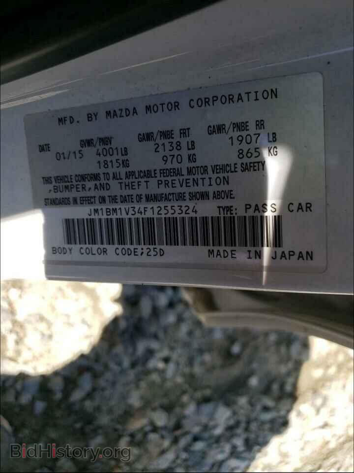 2015 MAZDA 3 - VIN: JM1BM1V34F1255324 - Photo 10