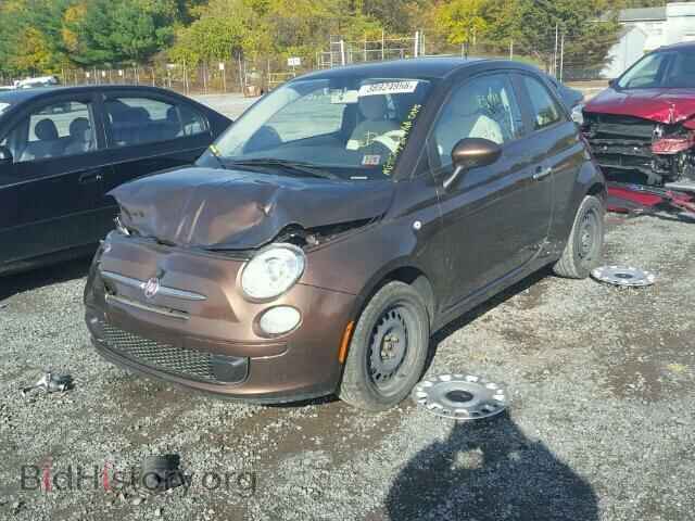 2012 FIAT 500 - VIN: 3C3CFFAR0CT383476 - Фото 2