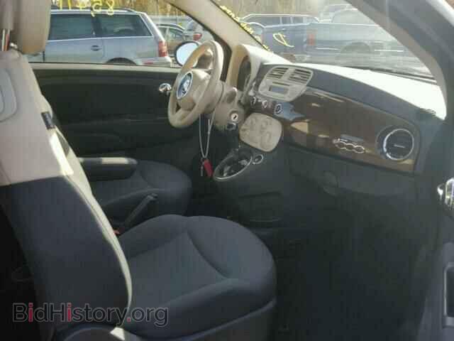 2012 FIAT 500 - VIN: 3C3CFFAR0CT383476 - Фото 5