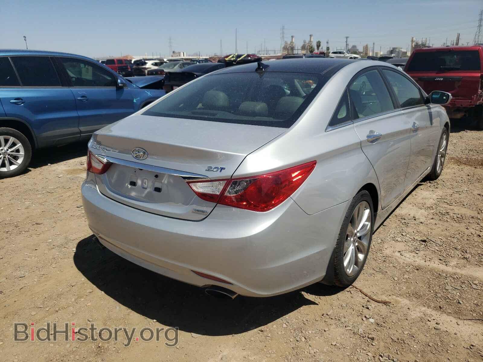 2012 HYUNDAI SONATA - VIN: 5NPEC4AB4CH387227 - Фото 4