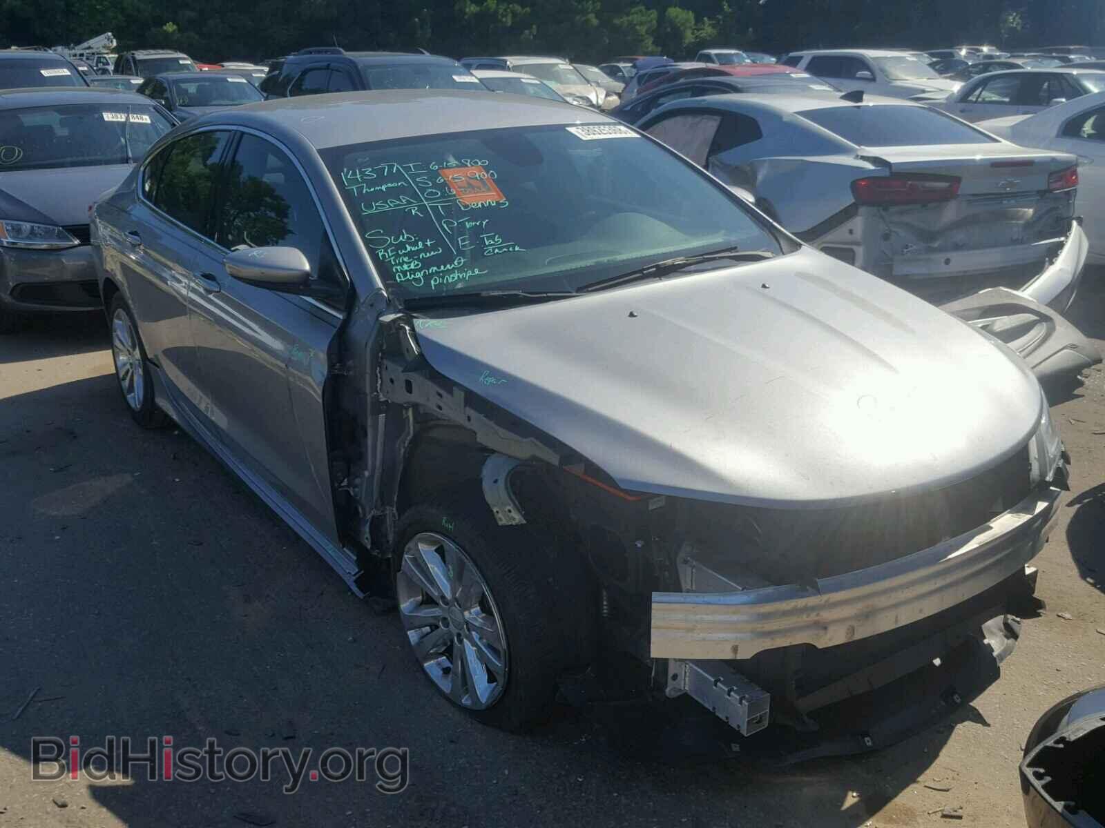 Фотография 1C3CCCAB2FN746052 - CHRYSLER 200 2015