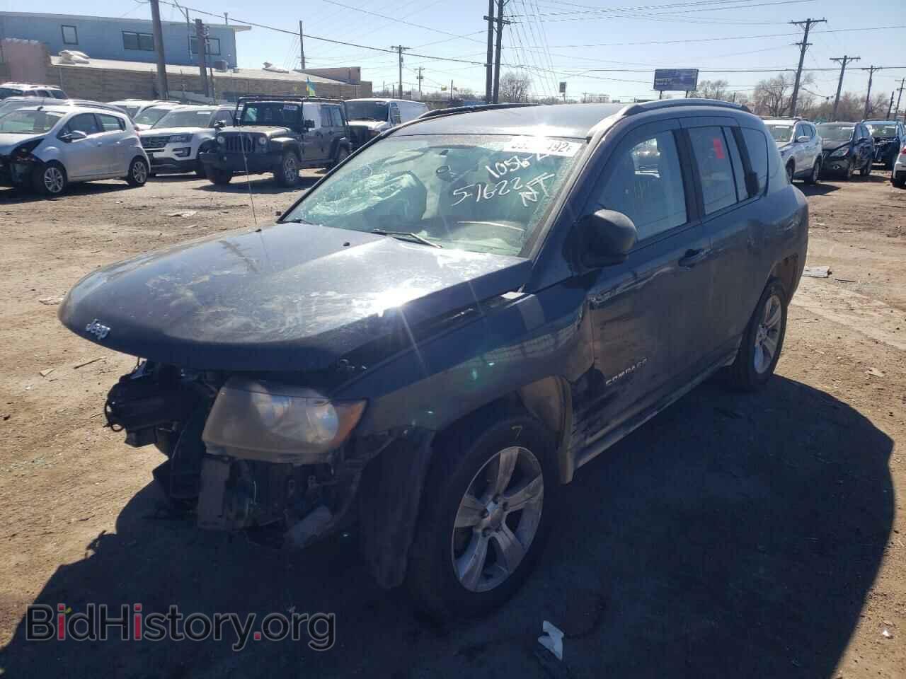 2015 JEEP COMPASS - VIN: 1C4NJDBB2FD321371 - Фото 2