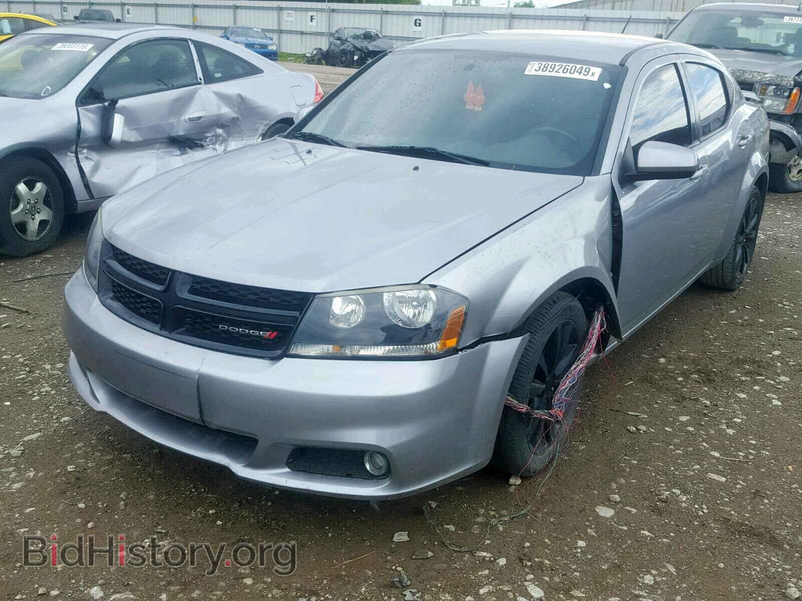 2013 DODGE AVENGER - VIN: 1C3CDZCB4DN620267 - Фото 2
