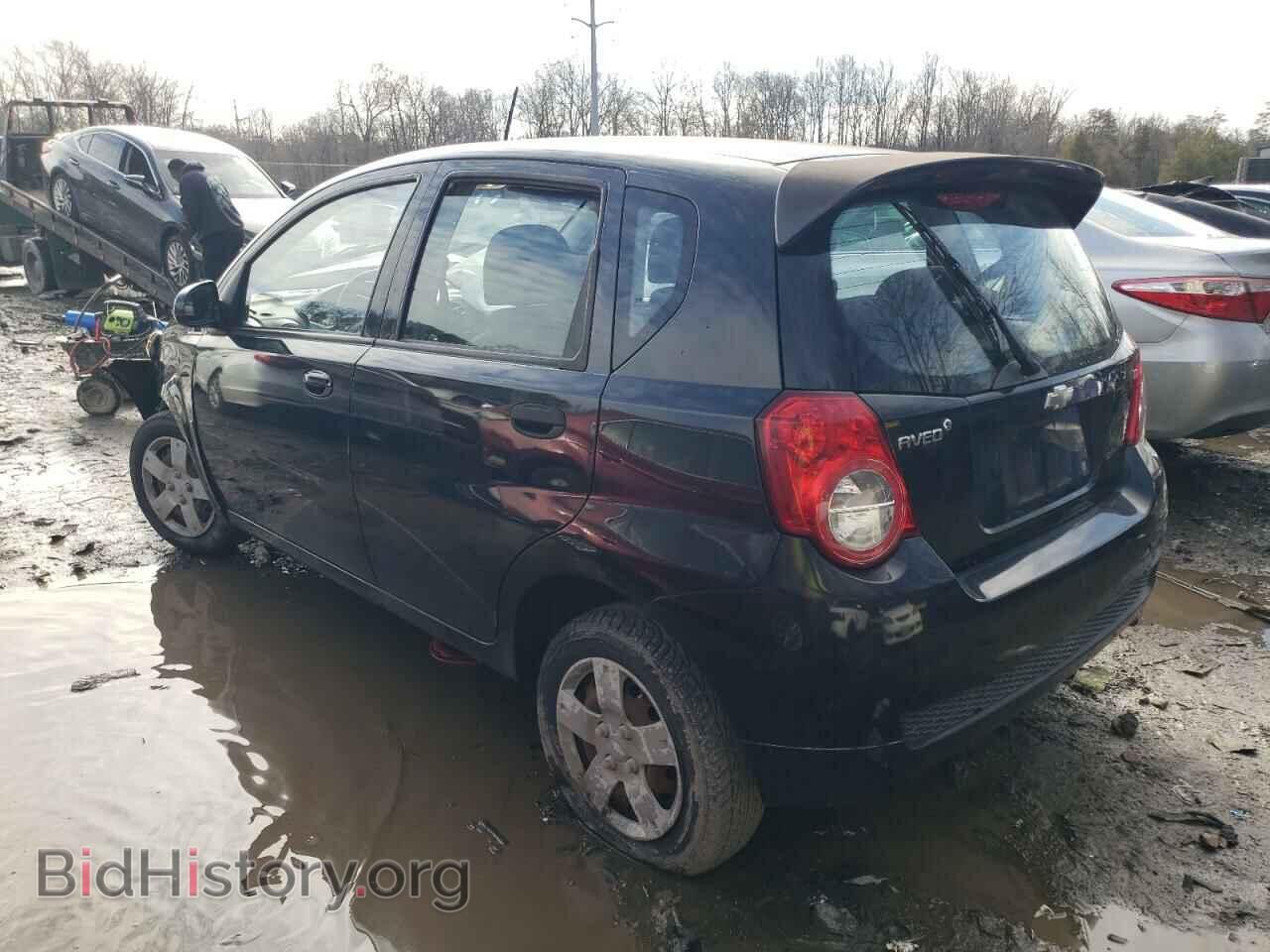 2009 CHEVROLET AVEO - VIN: KL1TD66E59B646067 - Фото 2