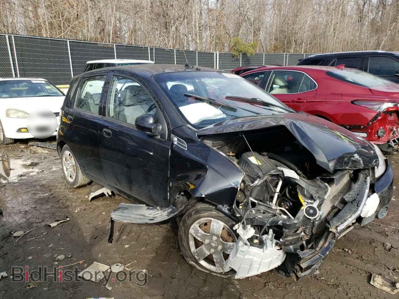 2009 CHEVROLET AVEO - VIN: KL1TD66E59B646067 - Фото 4