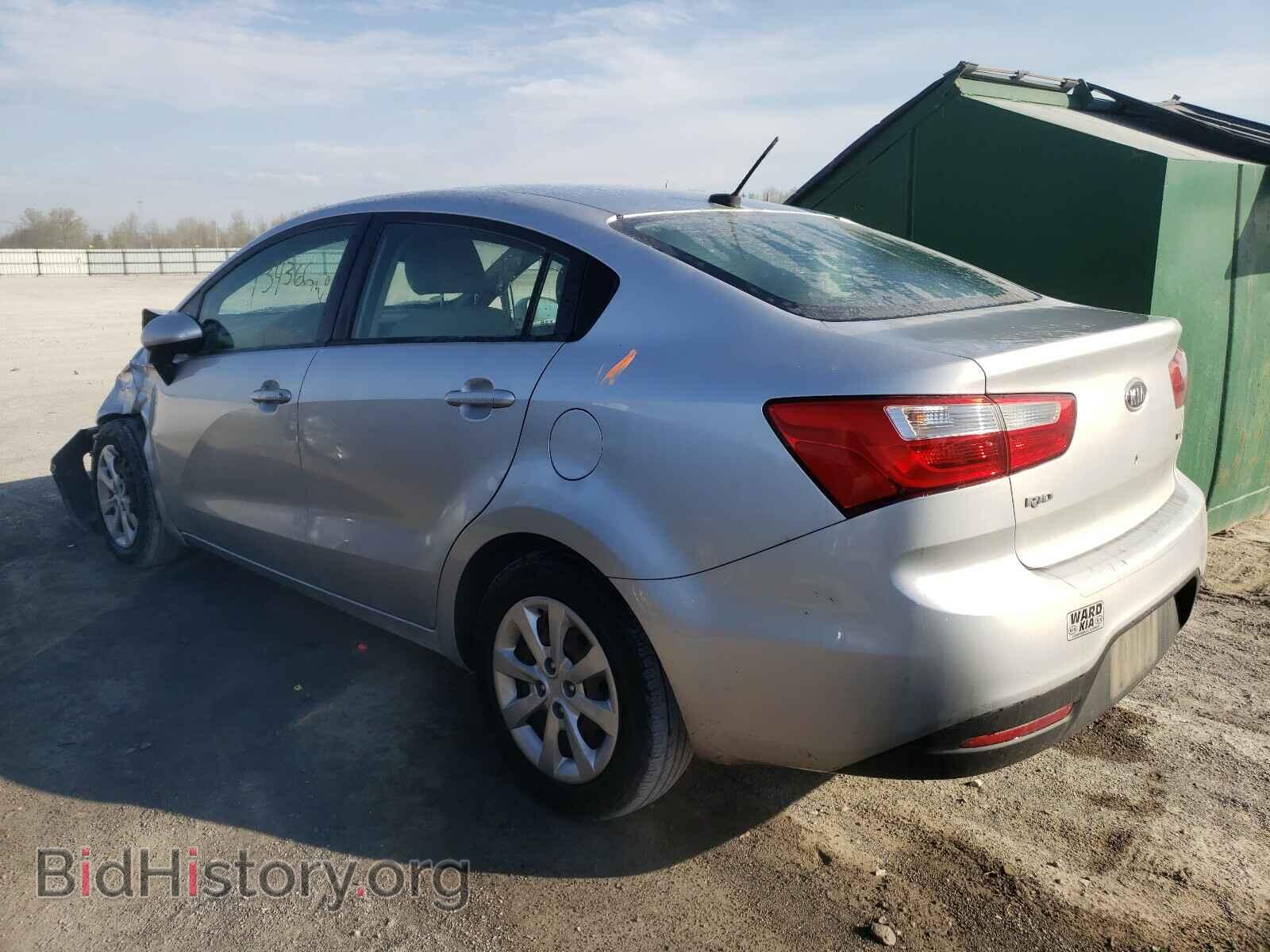2012 KIA RIO - VIN: KNADN4A33C6071615 - Фото 3