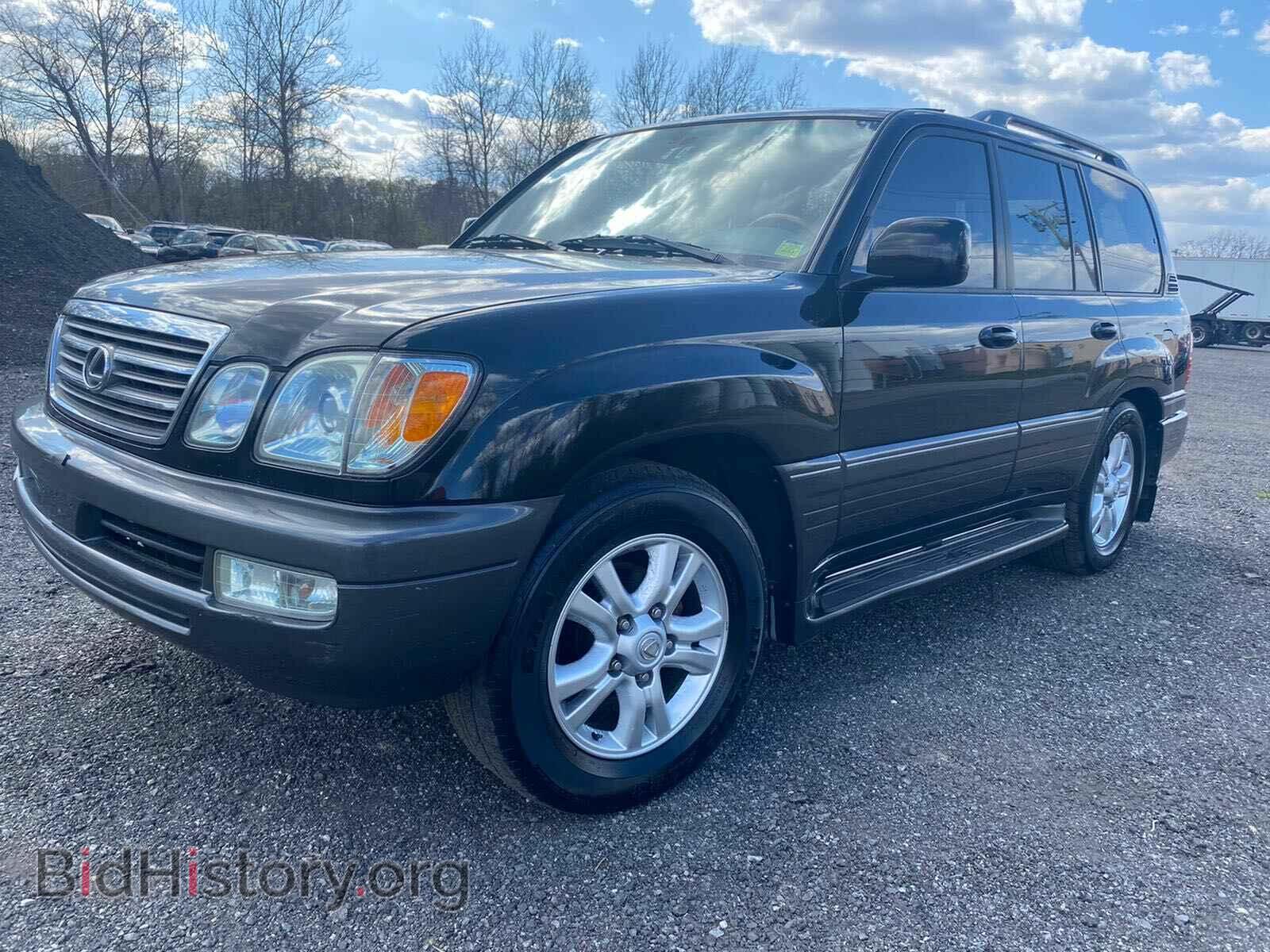 2003 LEXUS LX470 - VIN: JTJHT00W433525464 - Фото 2
