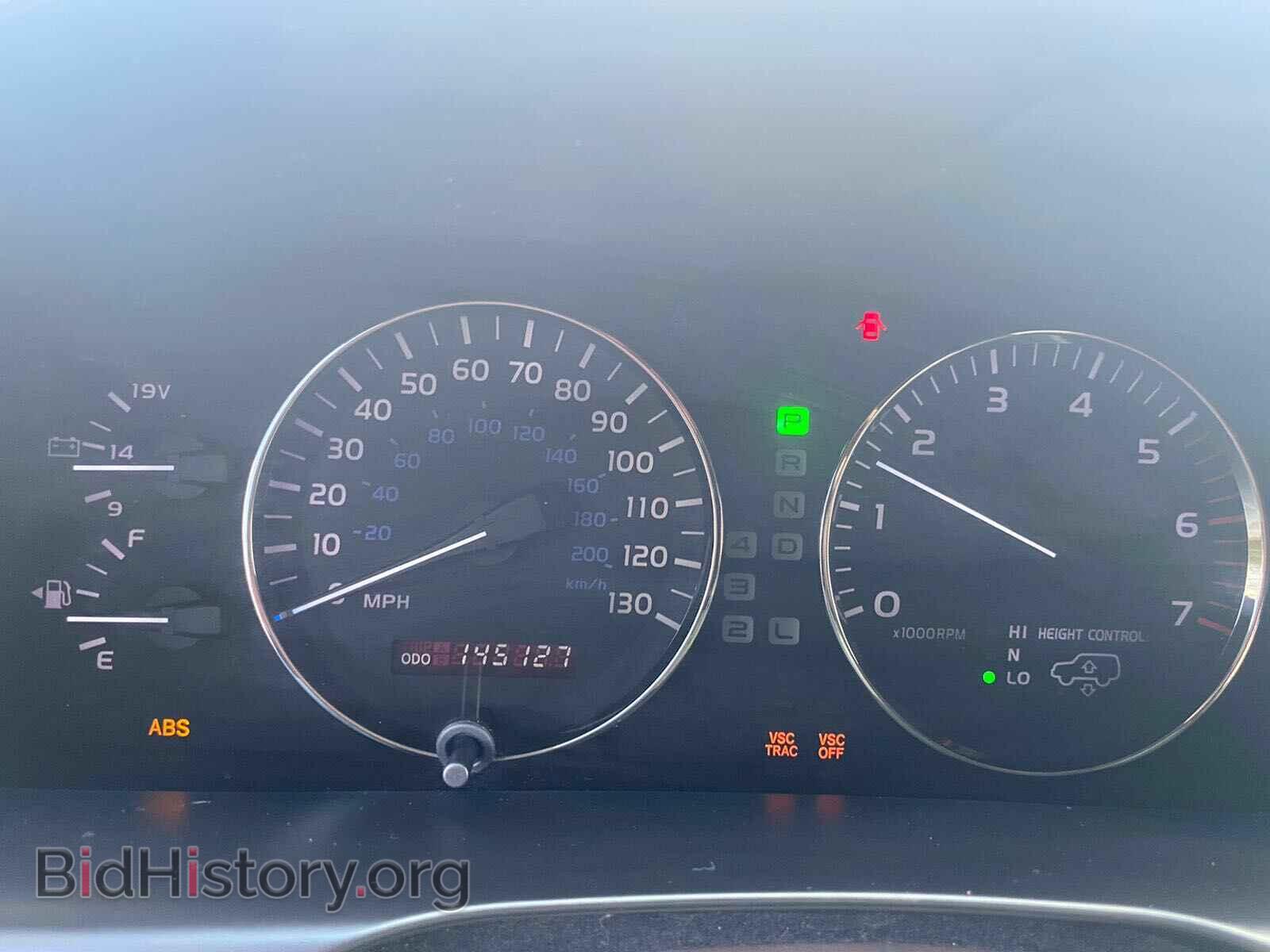 2003 LEXUS LX470 - VIN: JTJHT00W433525464 - Фото 8