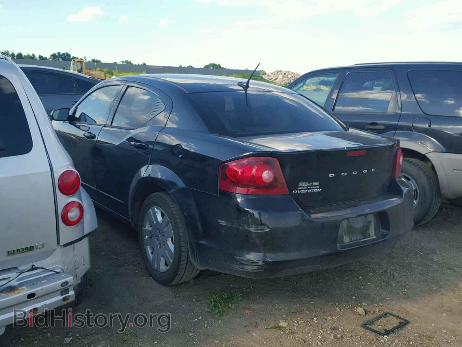 2012 DODGE AVENGER - VIN: 1C3CDZAB2CN167543 - Фото 3