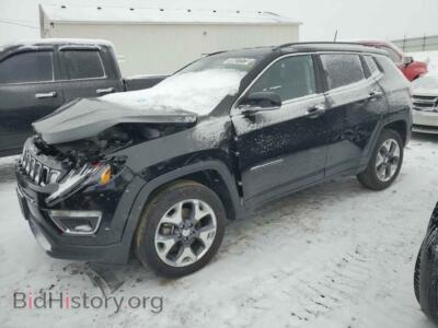 2021 Jeep COMPASS Compass LI, черный — VIN 3C4NJDCB7MT590097, Copart