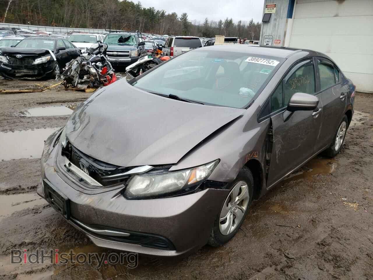 2015 HONDA CIVIC - VIN: 19XFB2F59FE240487 - Фото 2