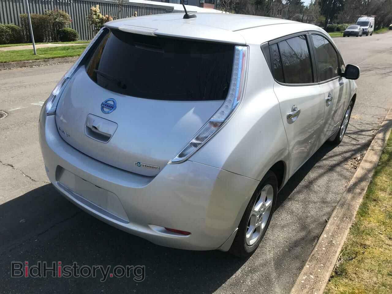 2014 NISSAN LEAF - VIN: 1N4AZ0CP1EC334178 - Фото 4