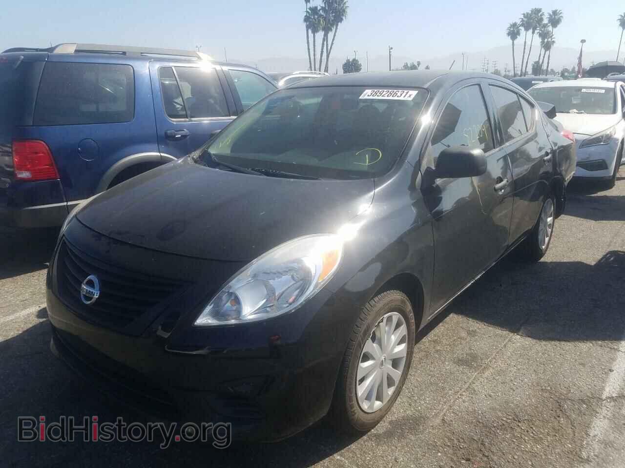 2014 NISSAN VERSA - VIN: 3N1CN7AP9EL841105 - Фото 2