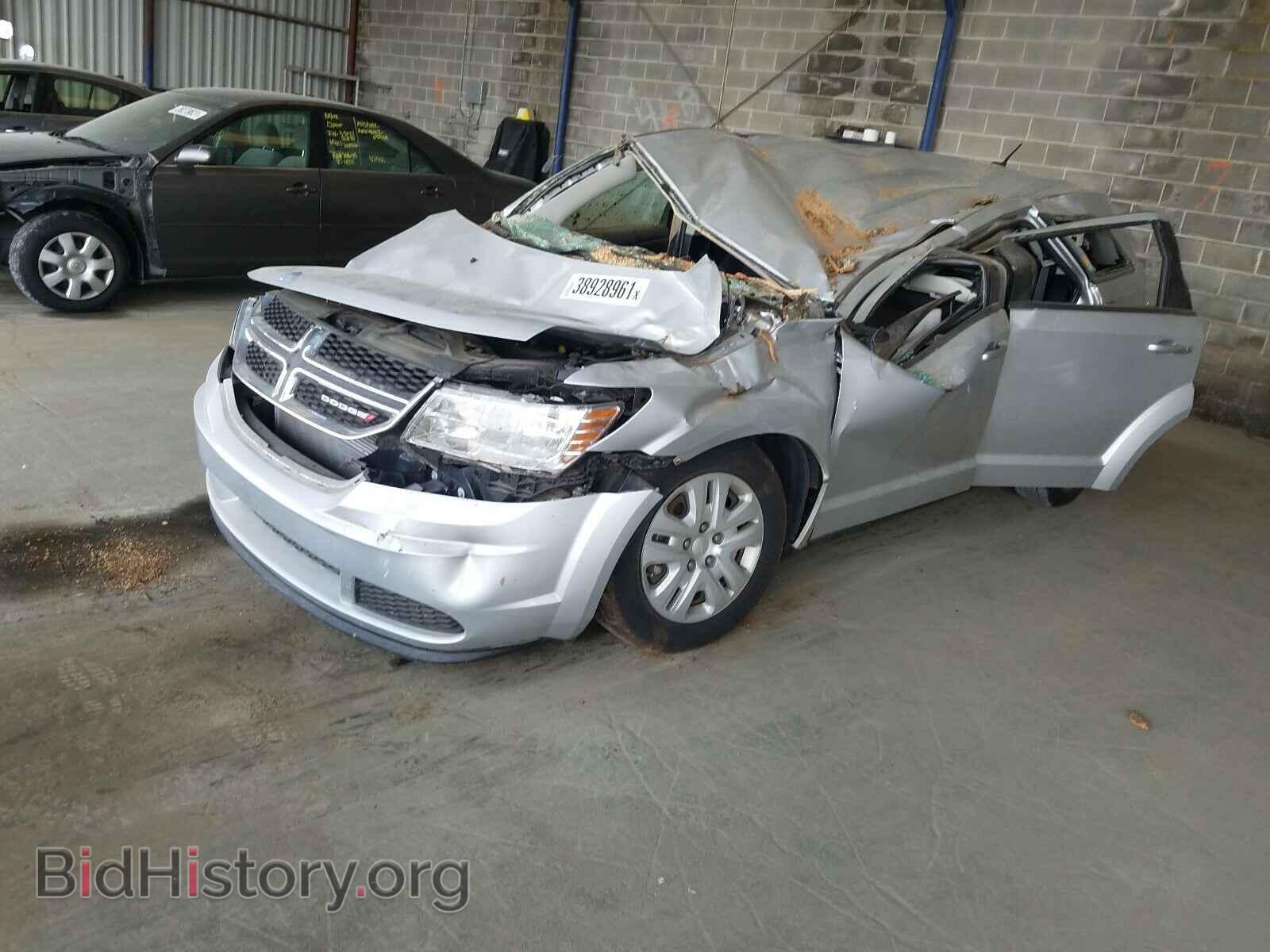 2014 DODGE JOURNEY - VIN: 3C4PDCAB4ET276941 - Фото 2