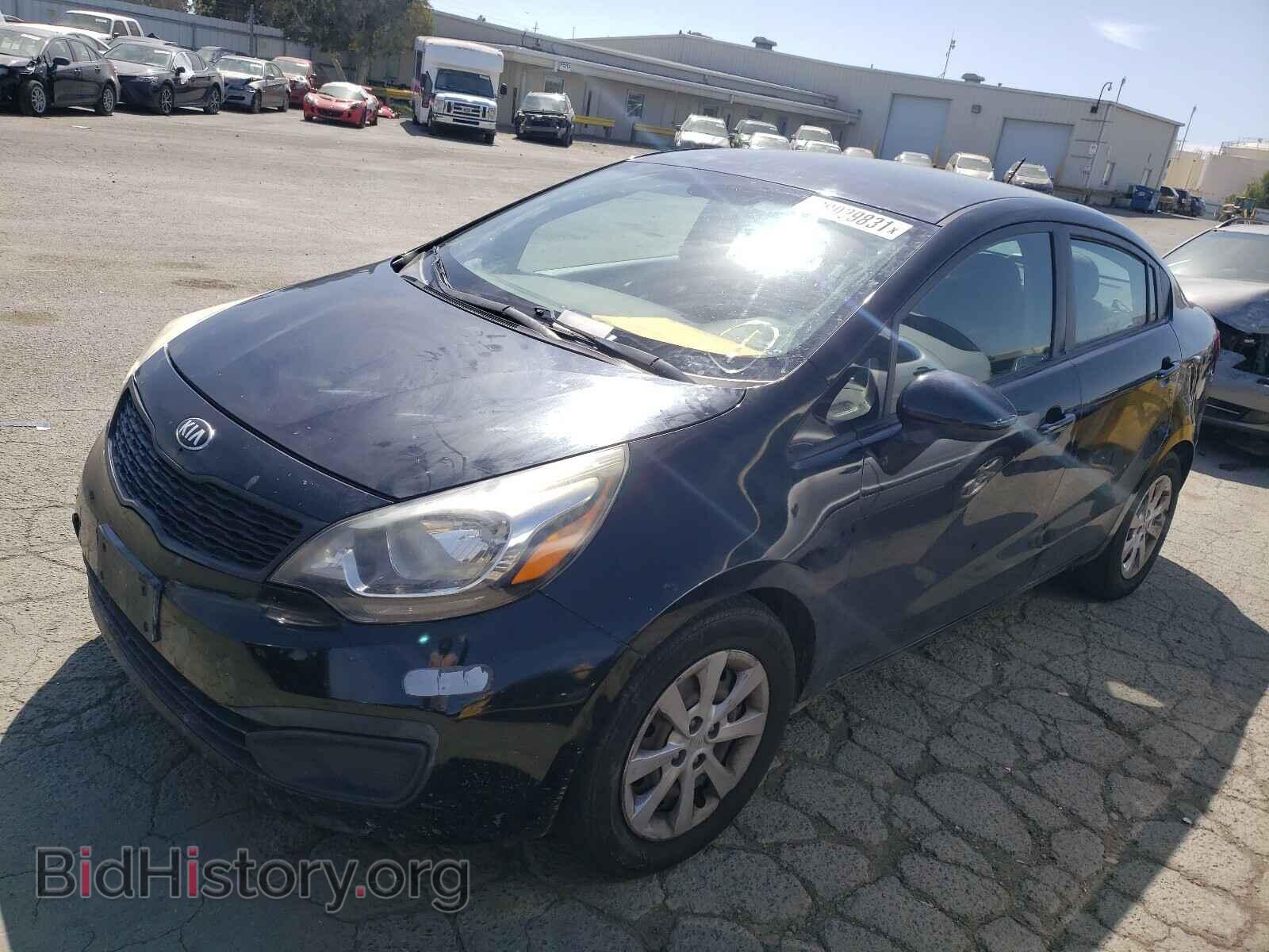 2013 KIA RIO - VIN: KNADM4A33D6163831 - Фото 2