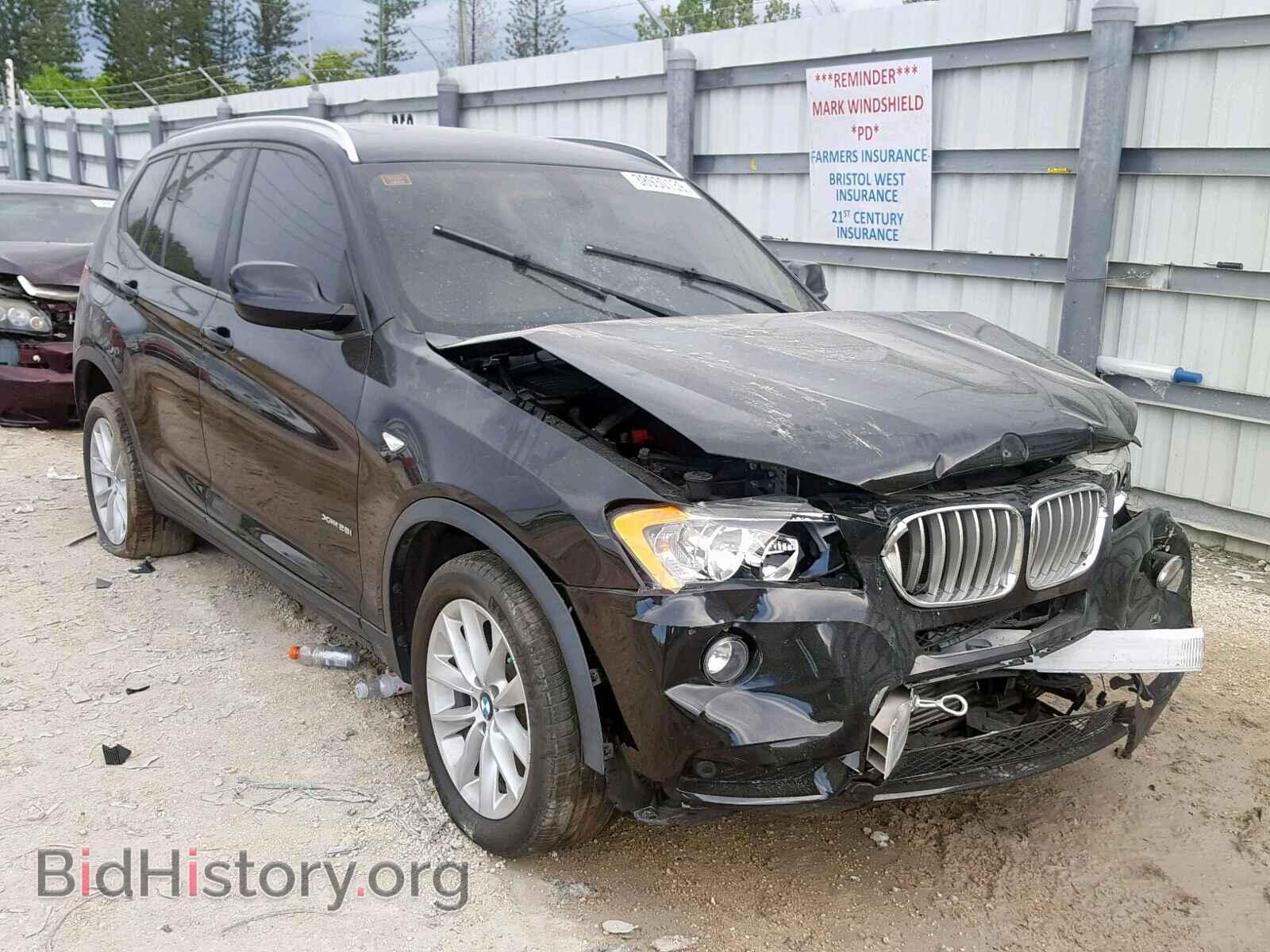 Фотография 5UXWX9C56D0D02305 - BMW X3 2013