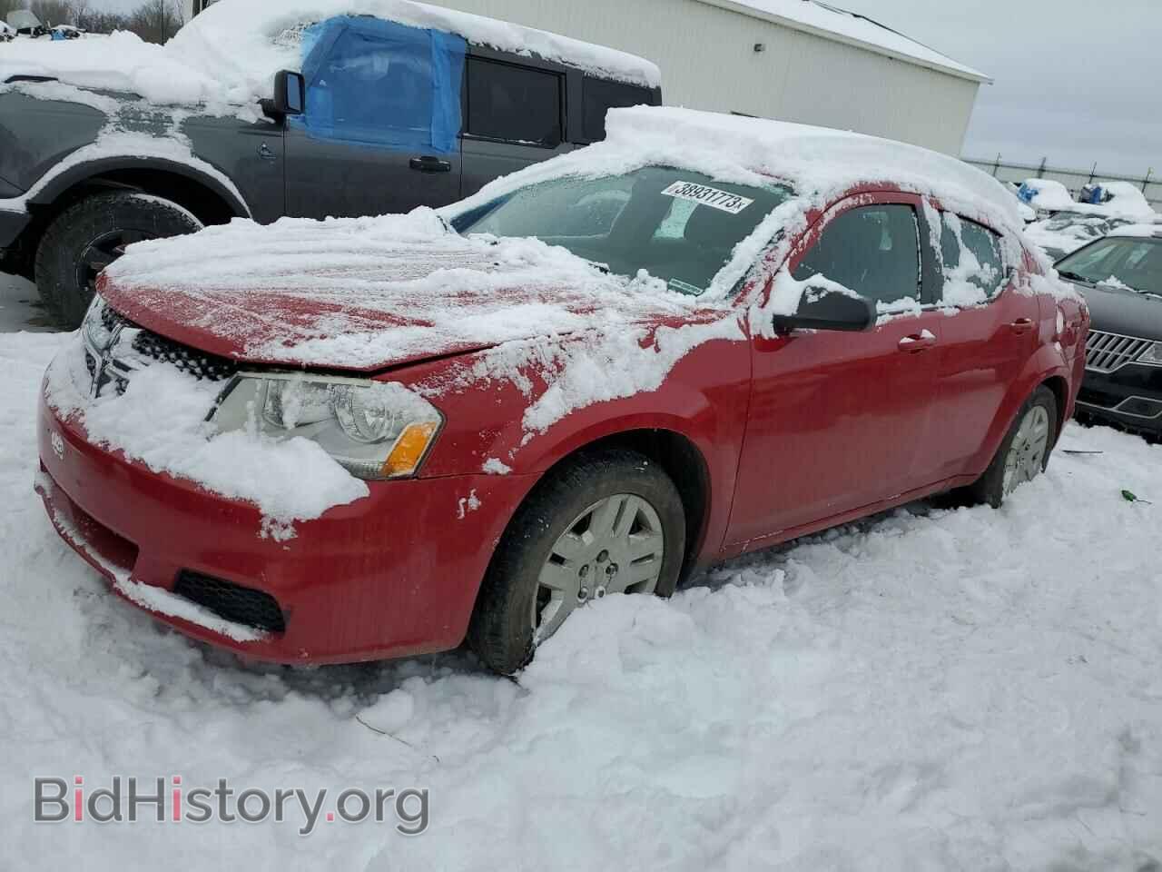 Фотография 1C3CDZAB8CN294460 - DODGE AVENGER 2012
