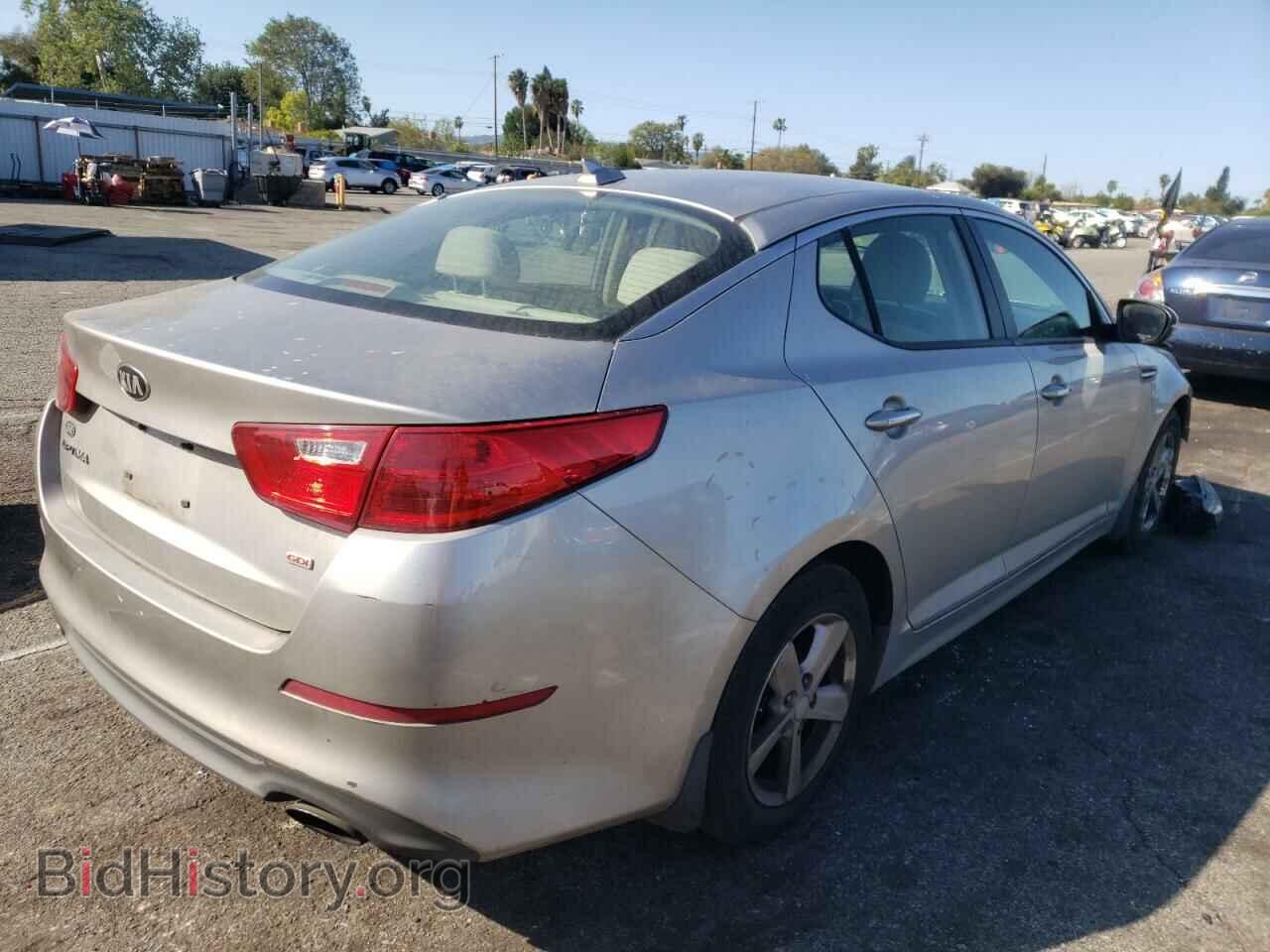 2015 KIA OPTIMA - VIN: KNAGM4A71F5572516 - Фото 4