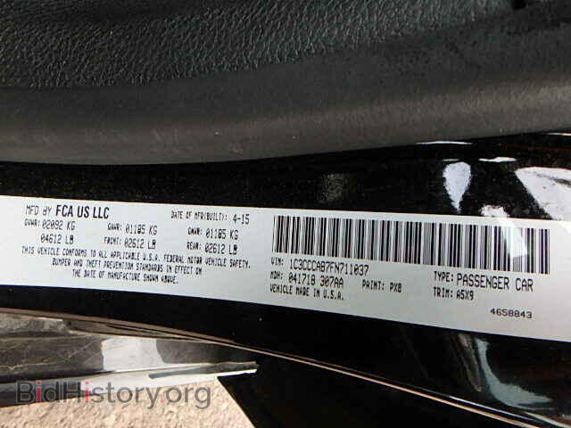 2015 CHRYSLER 200 - VIN: 1C3CCCAB7FN711037 - Фото 10