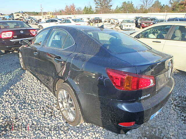 2010 LEXUS IS250 - VIN: JTHBF5C25A2096374 - Фото 3