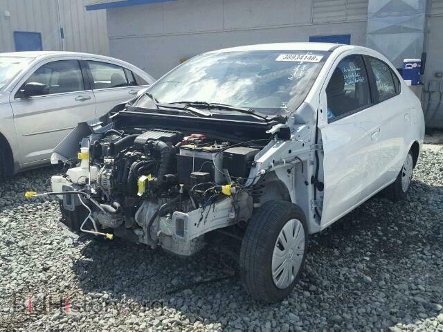 2017 MITSUBISHI MIRAGE - VIN: ML32F3FJ9HHF12478 - Фото 2