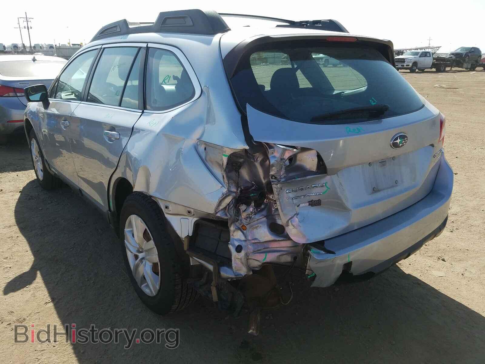 2015 SUBARU OUTBACK - VIN: 4S4BSAAC9F3211606 - Фото 3