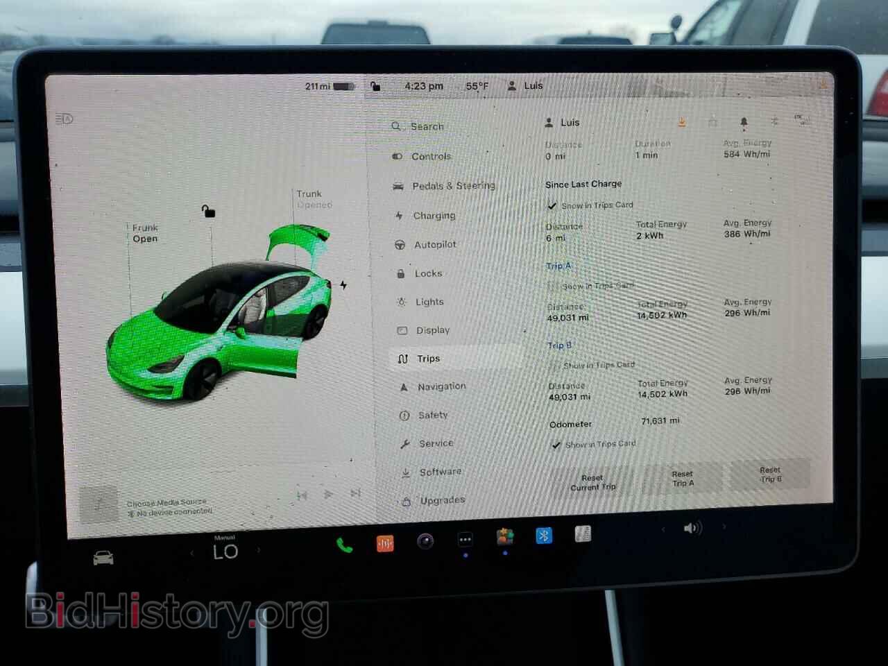 2018 TESLA MODEL 3 - VIN: 5YJ3E1EB4JF100135 - Фото 9