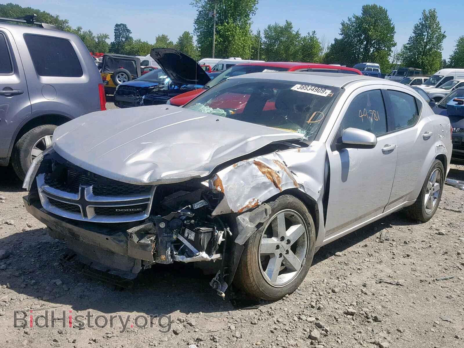 2011 DODGE AVENGER - VIN: 1B3BD2FG1BN534547 - Фото 2