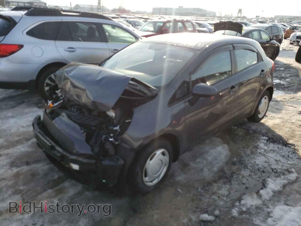 2013 KIA RIO - VIN: KNADM5A32D6789120 - Фото 2