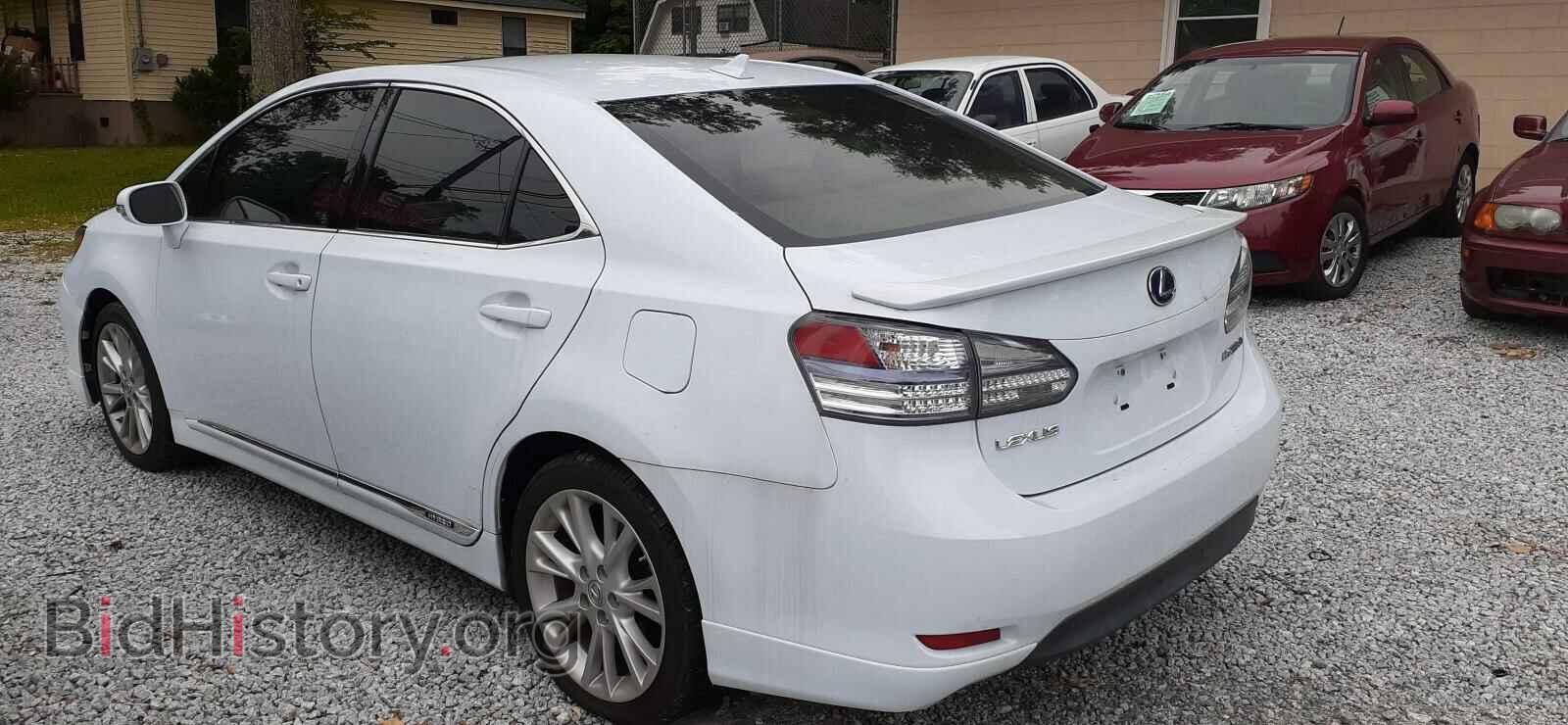 2010 LEXUS HS - VIN: JTHBB1BA9A2011436 - Фото 3
