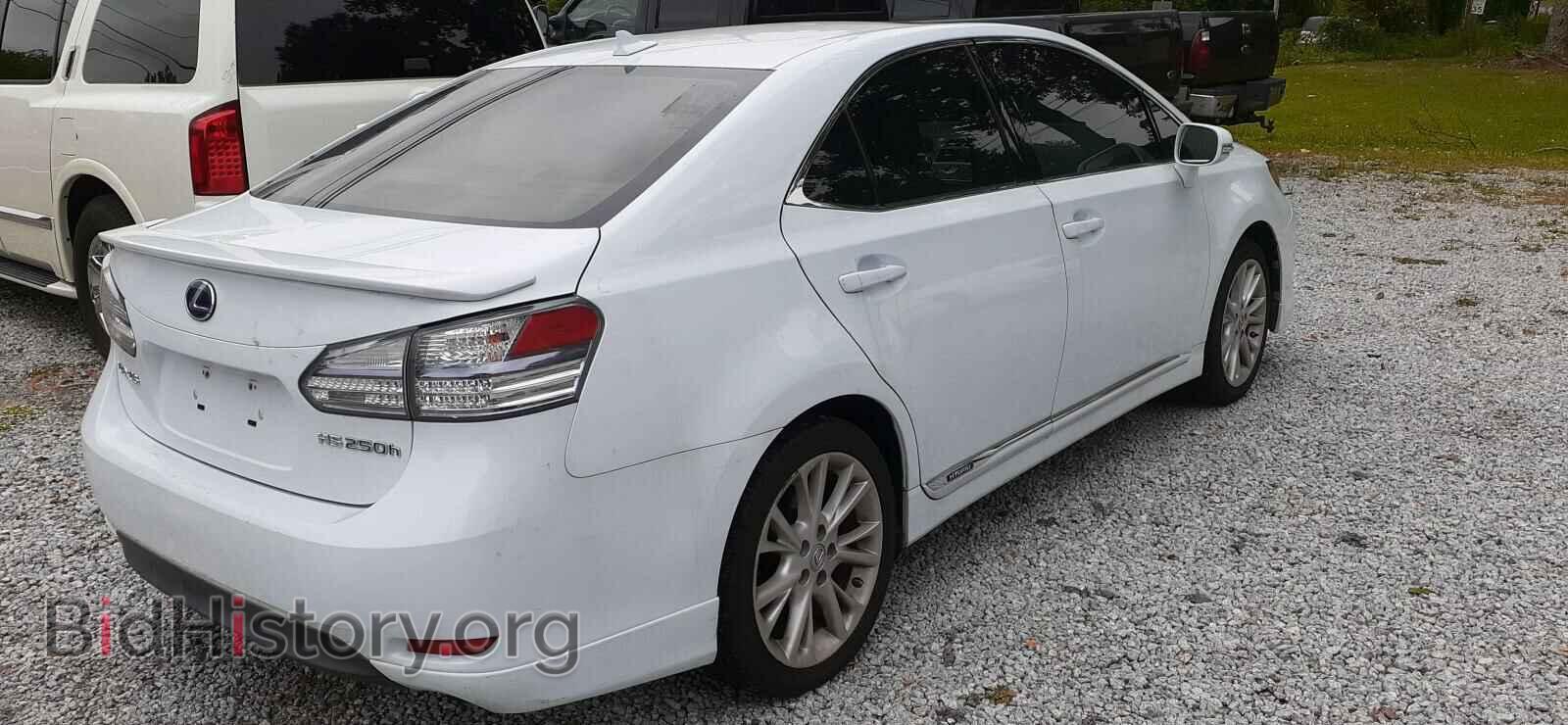 2010 LEXUS HS - VIN: JTHBB1BA9A2011436 - Фото 4