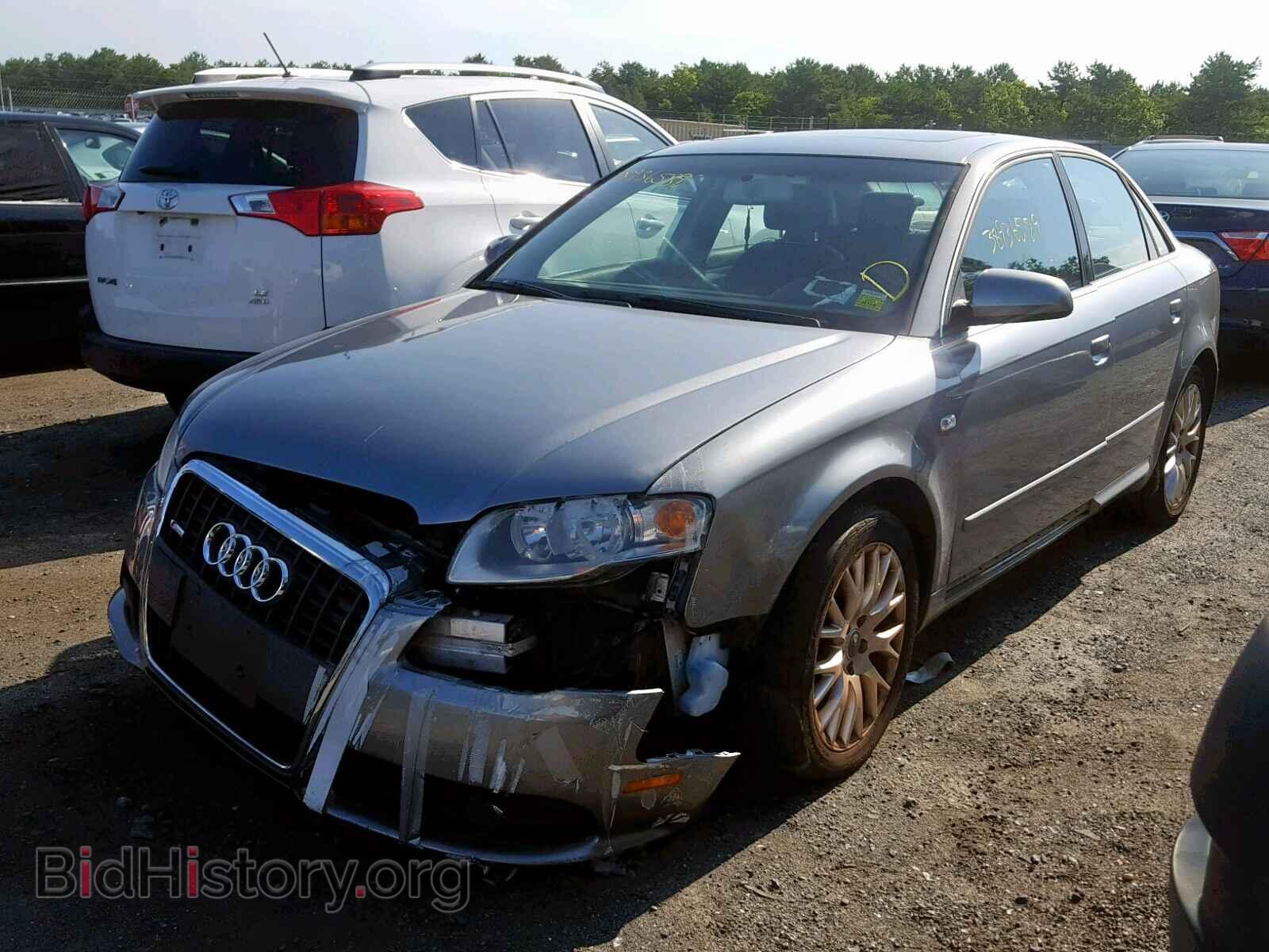 2008 AUDI A4 - VIN: WAUDF78E58A169698 - Фото 2