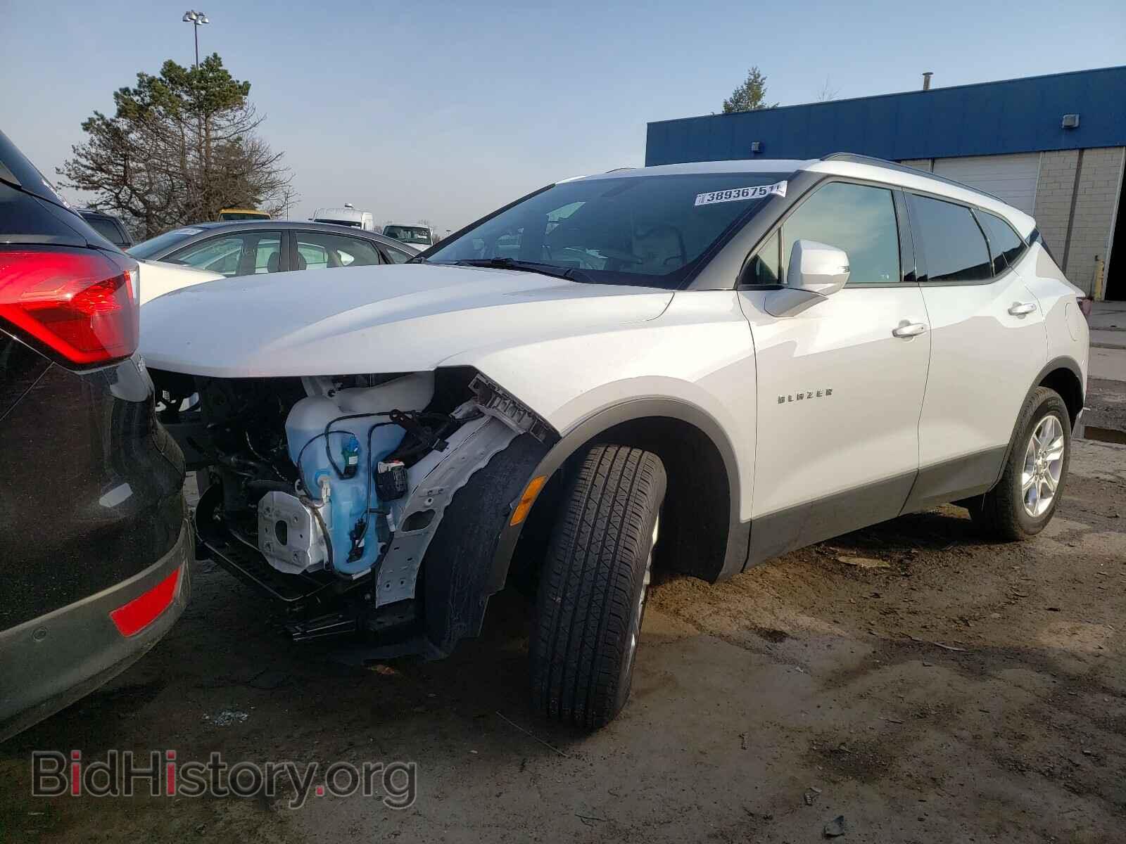 2020 CHEVROLET BLAZER - VIN: 3GNKBCRS0LS728396 - Фото 2